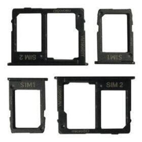 Bandeja Porta Sim y Memoria Samsung J4 Plus J6 Plus Negra