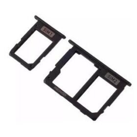 Bandeja Porta Sim y Memoria Samsung J6 / J4 / J8 / J800 Negro