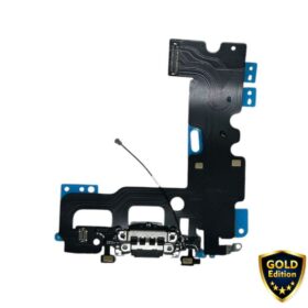 Flex Usb Pin Carga iPhone 7G Negro Turbo
