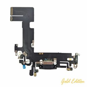 Flex Usb Pin Carga iPhone 13 Negro Turbo