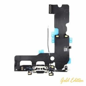Flex Usb Pin Carga iPhone 7 Plus Negro Turbo