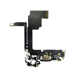 Flex Usb Pin Carga Microfono iPhone 15 Pro Orig
