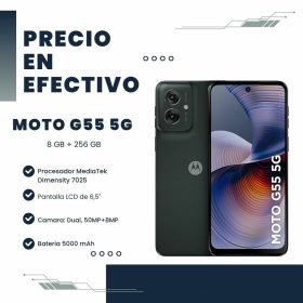 Celular Moto G55 5G XT2435-1 8GB RAM 256GB Black