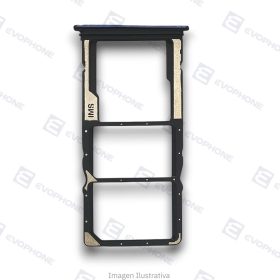 Bandeja Porta Sim Dual y Memoria Xiaomi Note 8 Negra