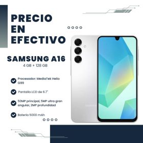 Celular Samsung A16 4GB RAM 128GB Gray