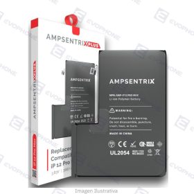 Bateria AMPSENTRIX PLUS iPhone 12 Pro Max (Auto Programable)
