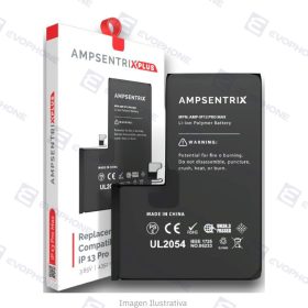 Bateria AMPSENTRIX PLUS iPhone 13 Pro Max (Auto Programable)