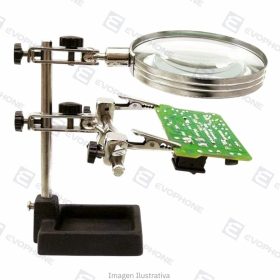 Lupa Con Soporte Para Soldar JM805