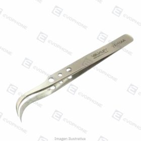 Pinza Brusela Curva Antiestática YAXUN YX-15AA