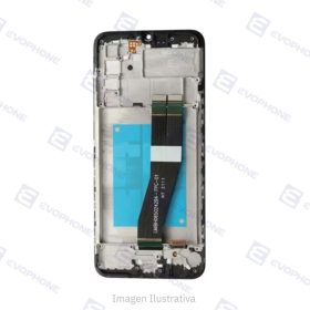 Módulo Samsung A02S Orig. c/marco. Calidad: Premium