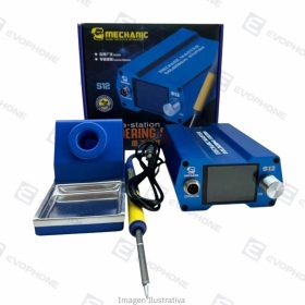 Estacion De Soldado Profesional MECHANIC Digital S12 Punta T12