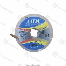 Malla Desoldante AIDA AD-2515 (2.5 mm)