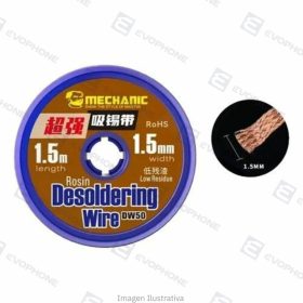 Malla Desoldante MECHANIC DW50 (1.5mm 1.5mts )