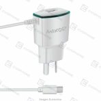 CARGADOR 220V MIXOR MOD11 - UNICO - 1USB + CABLE TC - BLANCO - Imagen 2