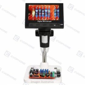 Microscopio Digital YAXUN DM4 Pantalla LCD con Luz LED