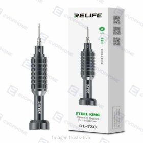Destornillador RELIFE RL-730 Punta Estrella *0.8 Steel Cannon King Classic Series