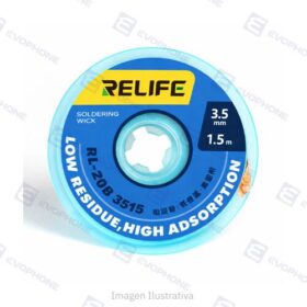 Malla Desoldante RELIFE RL-20B 3515  3.5mm 1.5mts Cp-3515