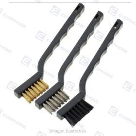 Kit 3 Cepillos Antiestáticos para Limpieza de Placas SUNSHINE SS-046