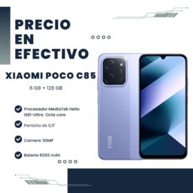 Celular Xiaomi Poco C85 Dual 6GB RAM 128GB Purple