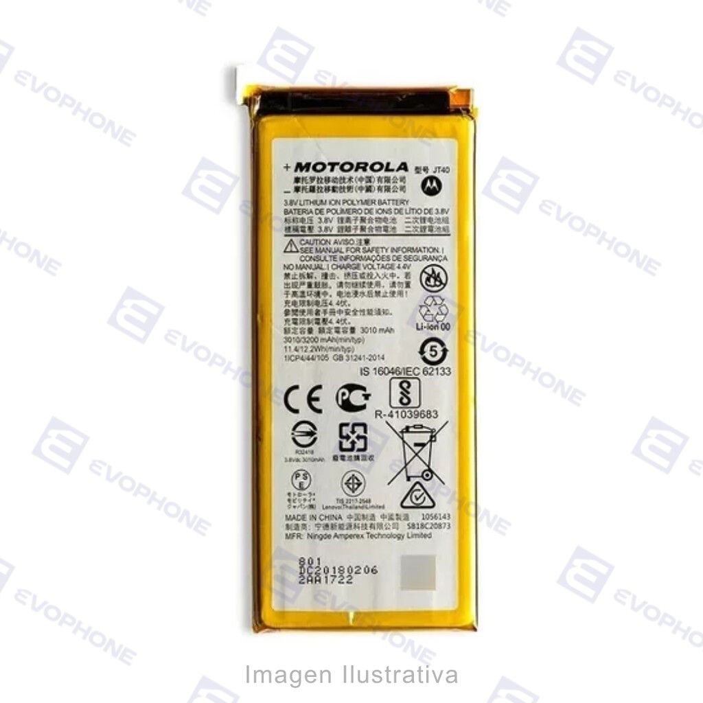 Bateria (JT40) Moto G6 Plus Bateria (JT40) Moto G6 Plus - Imagen 1