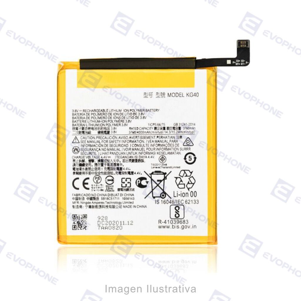 Bateria (KG40) Moto G8 Play / One Macro /E7 (XT2095 / 2020) Bateria (KG40) Moto G8 Play / One Macro /E7 (XT2095 / 2020) - Imagen 1