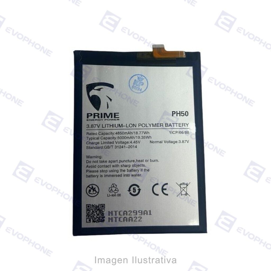 Bateria PRIME ENERGY (PH50) Moto G23 Bateria PRIME ENERGY (PH50) Moto G23 - Imagen 1
