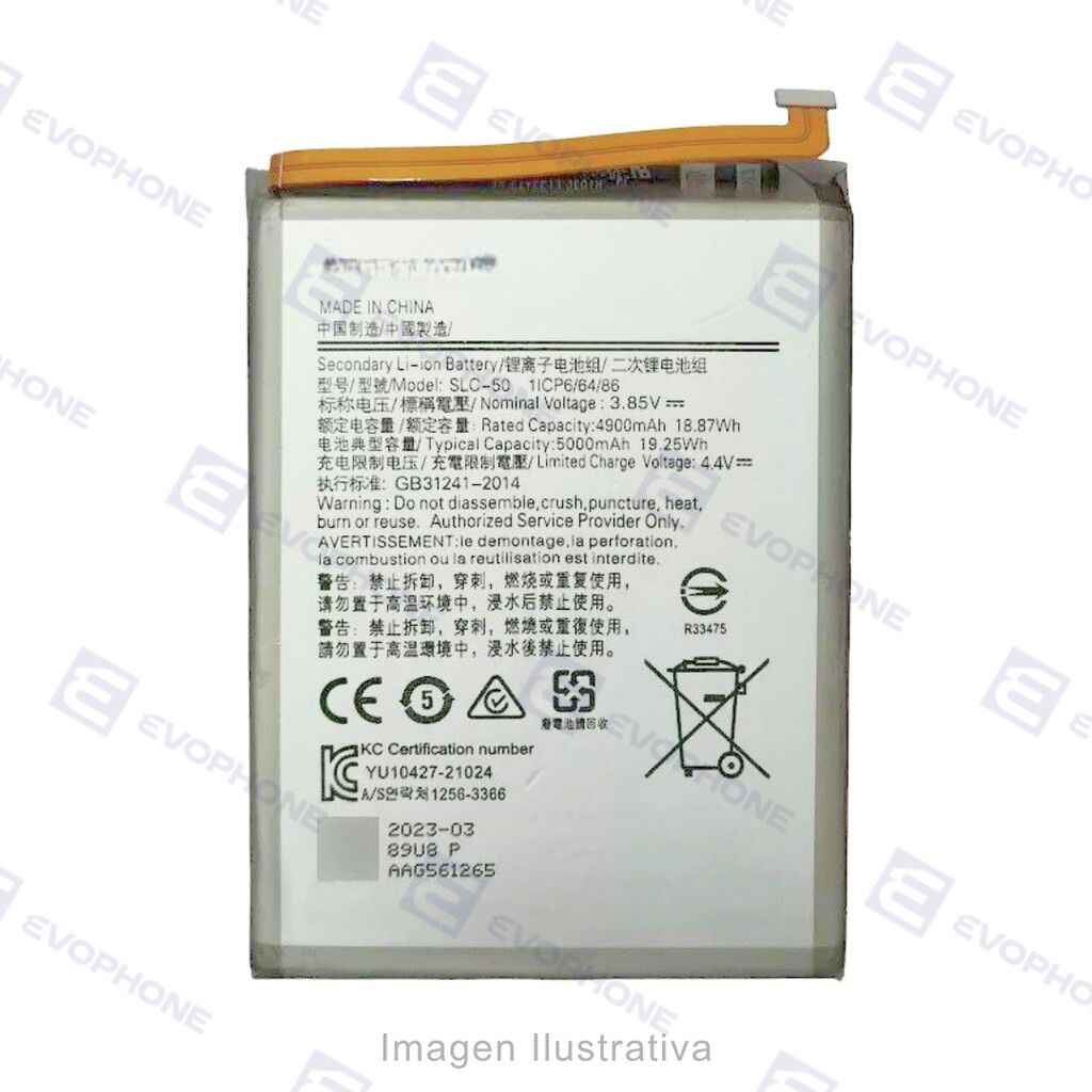 Bateria (SLC50) Samsung A03 Core Bateria (SLC50) Samsung A03 Core - Imagen 1