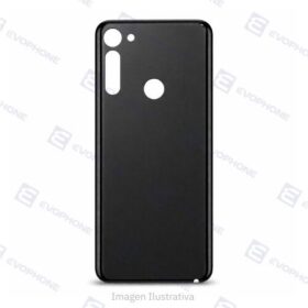 Tapa Trasera Moto G8 Play Negro