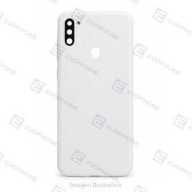Tapa Trasera Samsung A11 Blanco ( No incluye lector de huella )