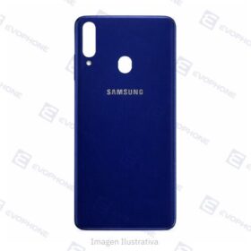 Tapa Trasera Samsung A20s Azul