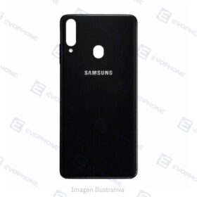 Tapa Trasera Samsung A20s Negro