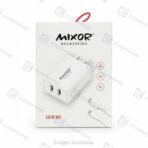 COMBO x50 CARGADOR 220V MOD 12 - QUIERO - 2USB + CABLE TIPO C (3A) - BLANCO - Imagen 2
