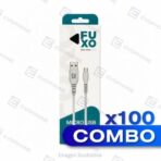 COMBO x100 CABLE USB FUXO 2.4A - V8 Micro USB