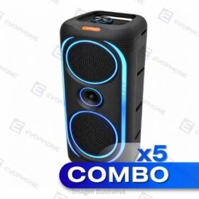 COMBO x5 Parlante Bluetooth EVO Beat 8 Max TWS MS-2041BT