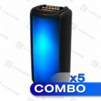 COMBO x5 Parlante Bluetooth EVO Beat 4 Pro TWS MS-3626BT