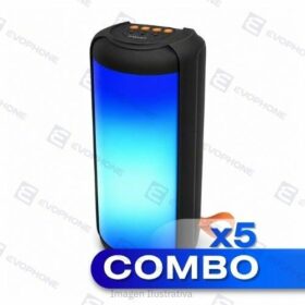 COMBO x5 Parlante Bluetooth EVO Beat 3 Mini TWS MS-2202BT