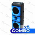COMBO x5 Parlante Bluetooth EVO Beat 4 TWS MS-3629BT