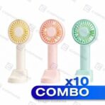 COMBO x10 Ventilador de mano 8825