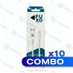 COMBO x10 CABLE FUXO 2.4A iPhone Lightning