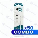 COMBO x50 CABLE FUXO 2.4A iPhone Lightning