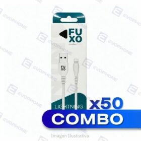 COMBO x50 CABLE FUXO 2.4A iPhone Lightning