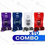COMBO x10 CABLE USB MOD 109 - NATURAL - MIXOR - V8