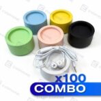 COMBO x100 Auricular Manos Libres con estuche Z-13