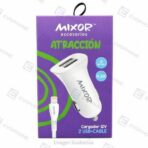 COMBO x10 Cargador Auto 12V MIXOR MOD 44 ATRACCION - 4,2A - 2 USB CON CABLE LIGHTING - Imagen 2