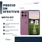 Celular Moto G17 4GB RAM 128GB Purpura