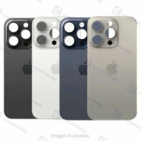 Tapa Trasera iPhone 15 Pro Max- Big Hole
