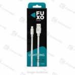 CAJA x200 CABLE USB FUXO BLACK 6.0A (carga rapida) - iPhone lightning - Imagen 2