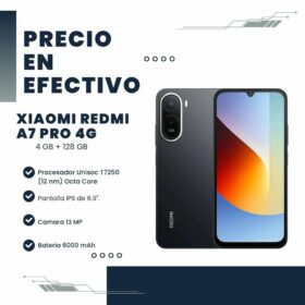 Celular Xiaomi Redmi A7 Pro 4GB RAM 128GB Black