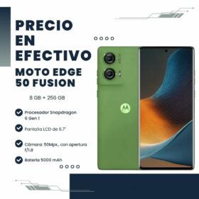 Celular Moto Edge 50 Fusion 8GB RAM  256GB Verde