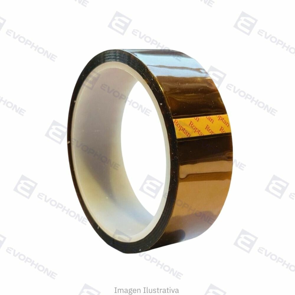 Cinta Térmica Kapton 30 mm Alta Temperatura Cinta Térmica Kapton 30 mm para altas Temperaturas - Imagen 1